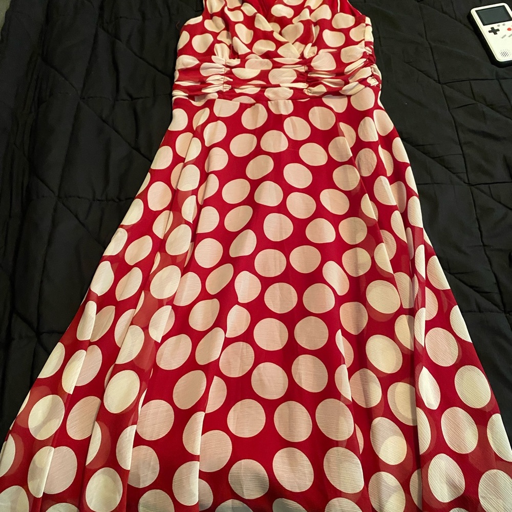 Fun polka dot dress